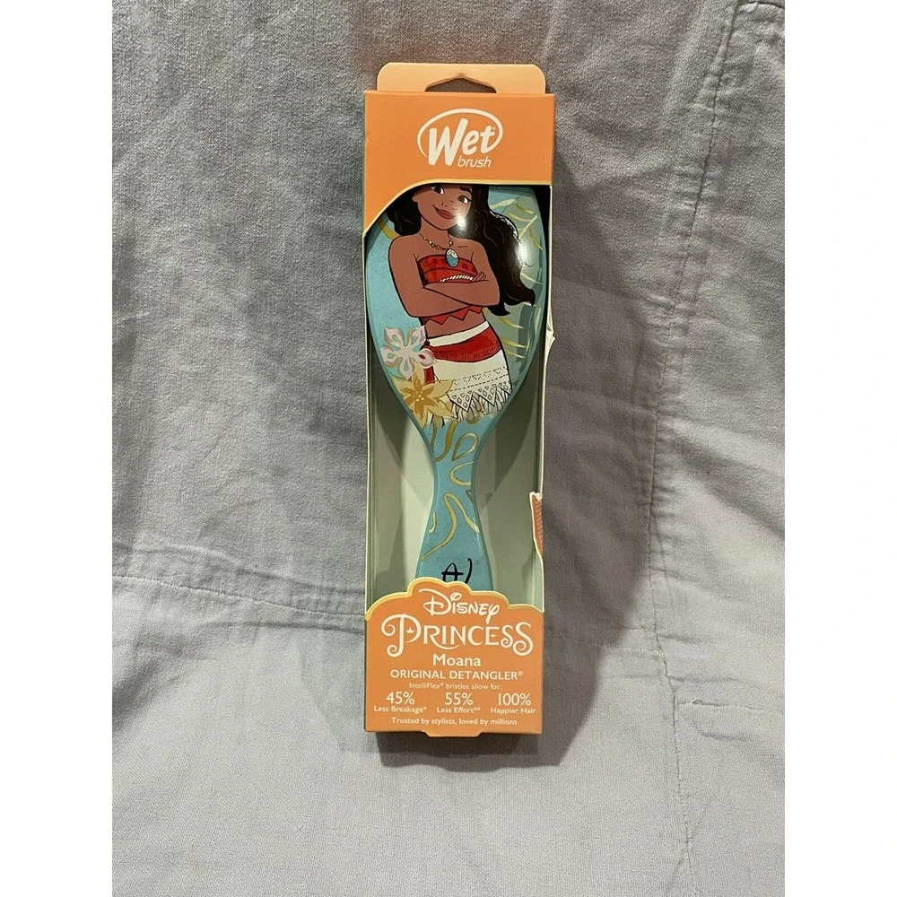 NEW Wet Brush Original Detangler Hair Brush Limited Edition Walt‎ Disney - Moana